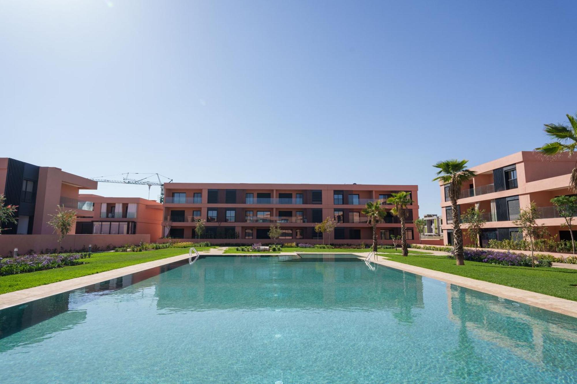 Moderne & Elegant A Noria - Piscine & Jardin Appartamento Marrakesh